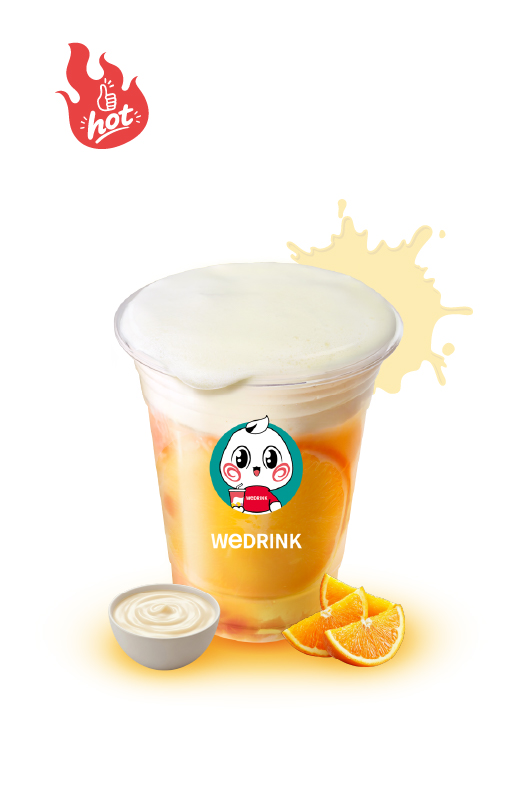 fruit tea cheese foam web