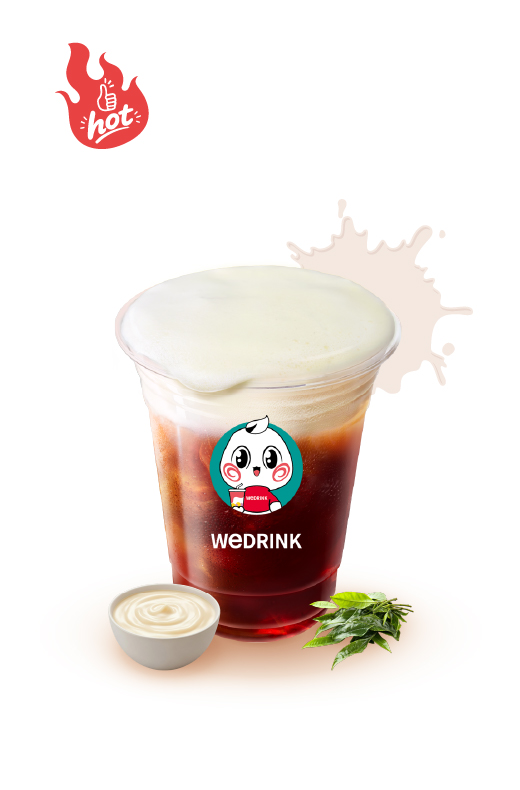 black tea cheese foam web