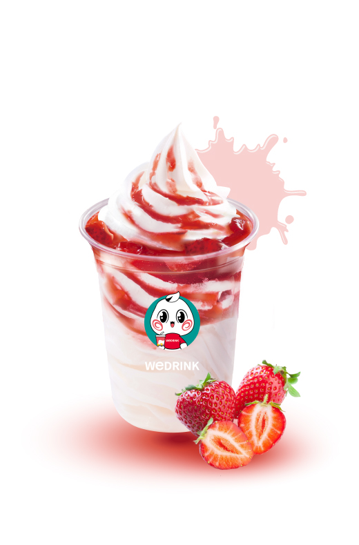 strawberry sundae